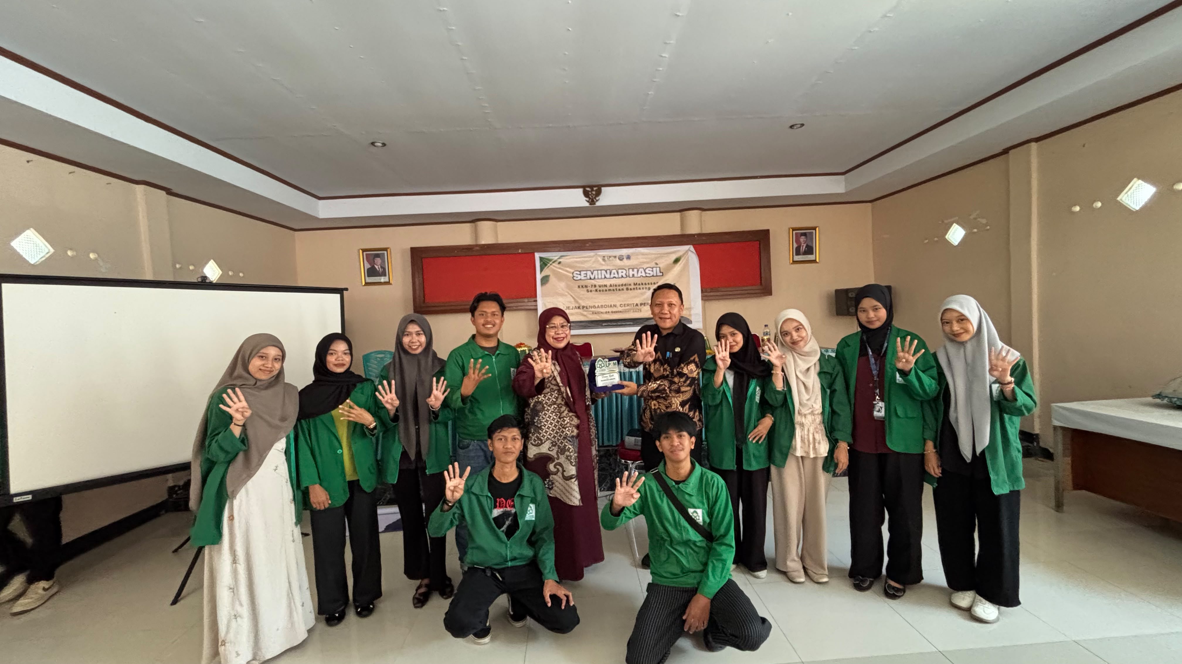 Seminar Hasil KKN UIN Alauddin Makassar Angkatan 79 Digelar, 9 Posko Paparkan Program di Kecamatan Bantaeng